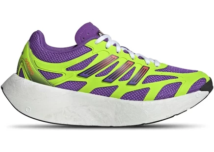 Женские кроссовки Adidas Adizero Aruku, фиолетово-зелёные