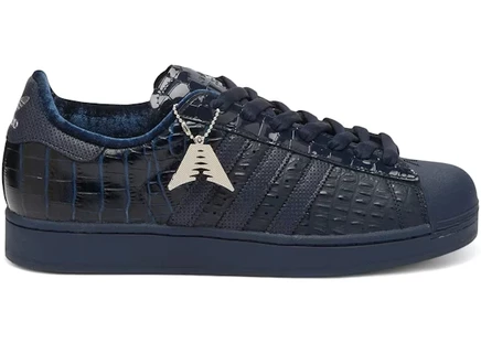 Мужские кроссовки Adidas Superstar II Anthony Edwards, темно-синие