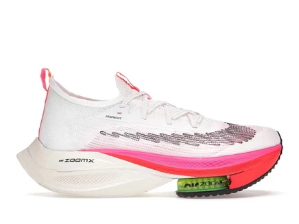 Мужские кроссовки nike alphafly next% flyknit, бело-розовые