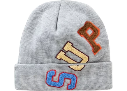 Унисекс шапка Supreme New Era Big Arc, меланжево-серая