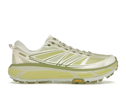 Мужские кроссовки Hoka One One Mafate Speed 2, кремово-зеленые