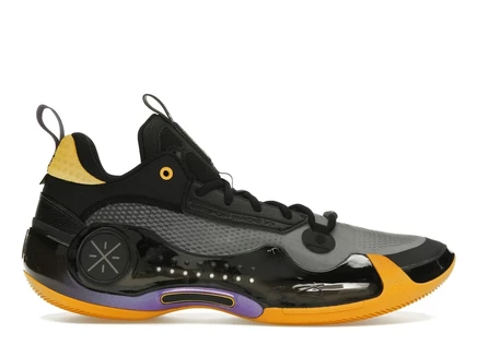 Мужские кроссовки Li-Ning Wade 10, черно-желто-пурпурные
