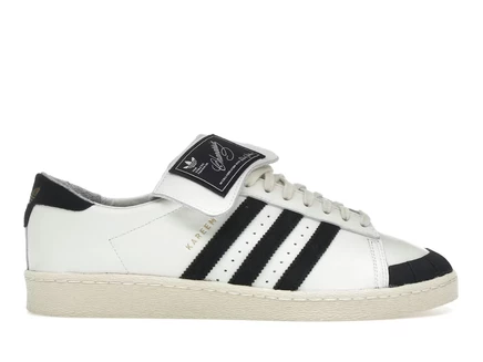 Мужские кроссовки Adidas Jabbar Low Willy Chavarria, бело-черные