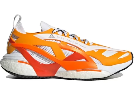 Женские кроссовки Adidas Solarglide Stella McCartney, оранжевые