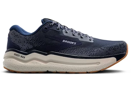Мужские кроссовки Brooks Ghost Max 2, темно-синие/серо-бежевые