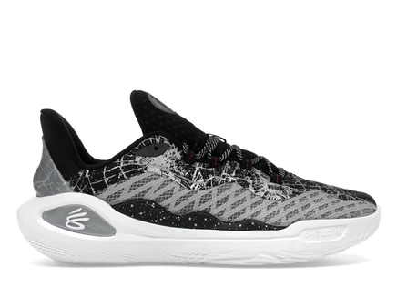 Мужские кроссовки Under Armour Curry 11 Bruce Lee, черно-серебристые