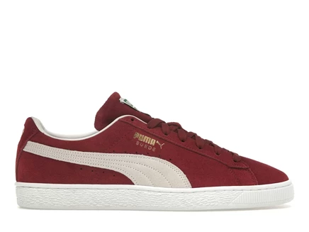 Мужские кроссовки Puma Suede Classic XXI, бордовые
