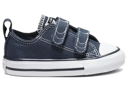 Детские кеды Converse Chuck Taylor 2V OX, темно-синие/белые