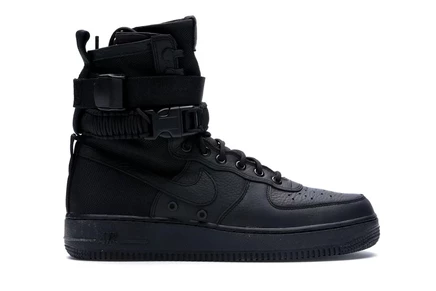 Женские кроссовки Nike SF Air Force 1 High, черные