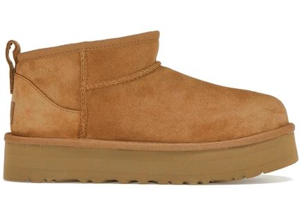 UGG Classic Ultra Mini Platform Boot Chestnut (Kids) chestnut