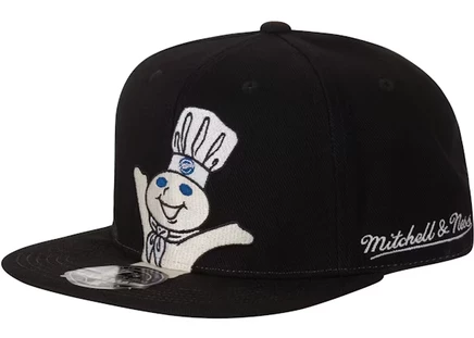 Унисекс кепка Supreme Doughboy 6-панельная, черная