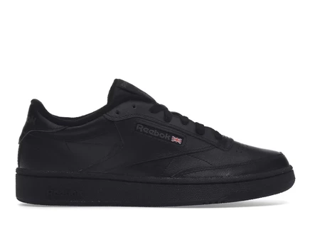 Мужские кроссовки Reebok Club C 85, черные/антрацитовые