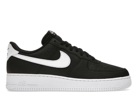 Мужские кроссовки Nike Air Force 1 Low 07, черно-белые