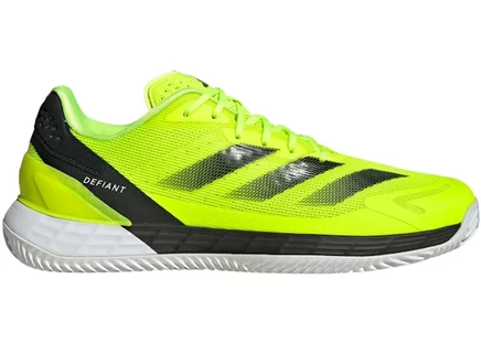 Мужские кроссовки Adidas Defiant Speed 2 Clay, лимонно-черно-белые