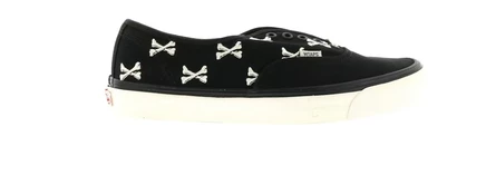 Мужские кеды Vans Authentic WTAPS с принтом Crossbones, черные
