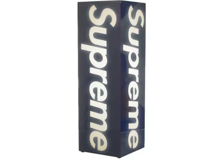 Настольная лампа Supreme Box Logo, синяя