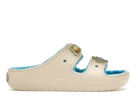 Мужские сандалии Crocs Classic Cozzzy SpongeBob, бежевые