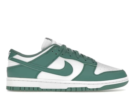 Женские кеды Nike Dunk Low Next Nature, бело-зеленые