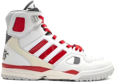 Мужские кроссовки Adidas Torsion Artillery, бело-красные