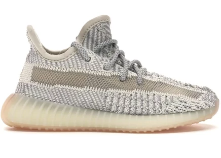 Детские кроссовки Adidas Yeezy 350 V2 Lundmark, бежевые/белые