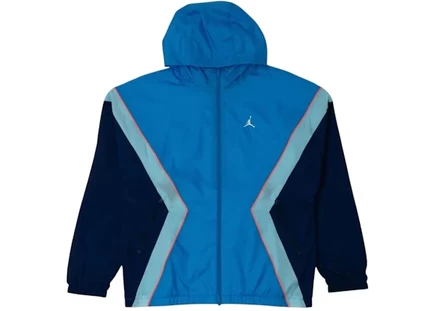 Куртка Jordan Brooklyn Hooded Draft, светло-голубая/тёмно-синяя