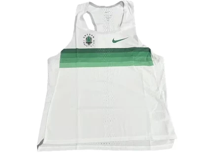 Мужская майка Nike Oregon Track Club Dri-FIT, бело-зеленая
