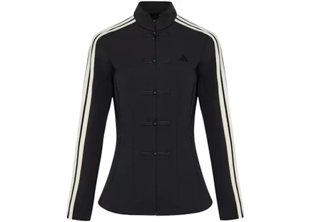 adidas x Samuel Gui Yang Chinese Style Spacer Slim Fit Jacket (Women's) (Asian Sizing) Black black