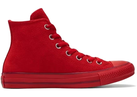 Мужские кеды Converse Chuck 70 Hi Winter Red, красно-зеленые