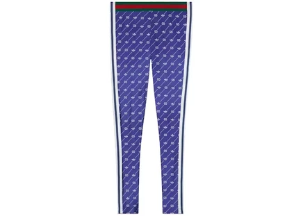 Мужские спортивные штаны Gucci x adidas Lycra, синие