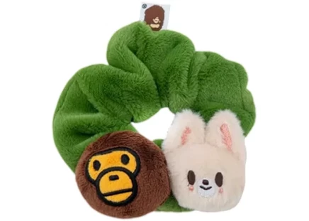 Женская повязка-резинка Bape Baby Milo x Stray Kids, зеленая