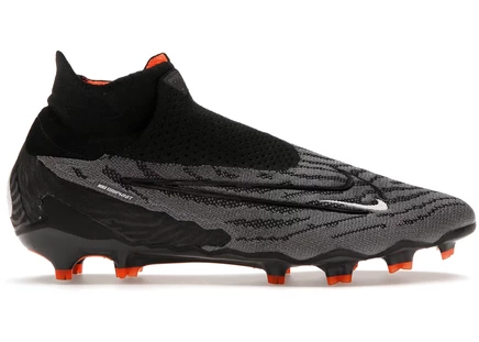 Футбольные бутсы Nike Phantom GX Elite, черно-оранжевые
