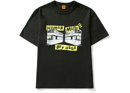 Мужская футболка Human Made x HBX Hong Kong, черная