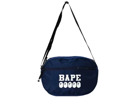 Унисекс сумка через плечо Bape Go Skate Summer, синяя