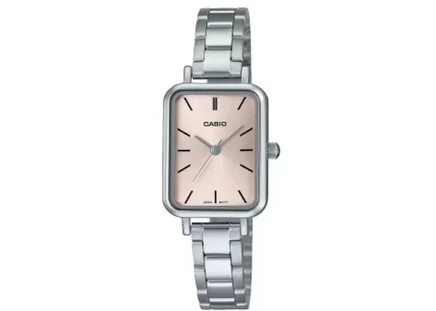 Мужские часы Casio LTP-V009D-4E, корпус 21 мм, сталь, кварцевые, розовое золото