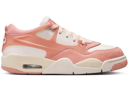 Женские кроссовки Jordan 4 RM Guava Ice, розово-белые