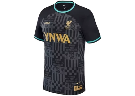 Мужское джерси Nike Liverpool x LeBron James 2023/24, черное