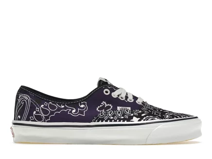 Мужские кеды Vans Authentic Bedwin, мульти/фиолетовый