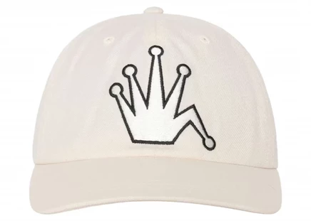 Мужская кепка Stussy Low Profile Bent Crown снэпбэк, белая