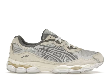 Унисекс кроссовки Asics Gel-NYC с верхом из синтетики и замши, серо-овсяные