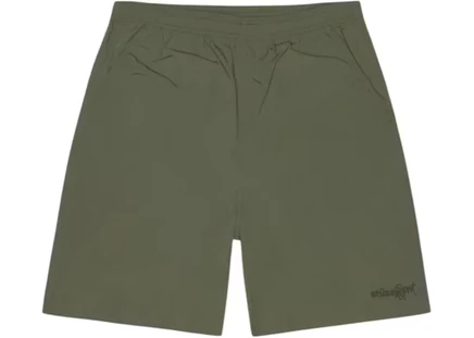 Мужские шорты Stussy Nylon Court, оливковые