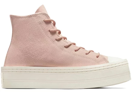 Женские кеды Converse Lift Hi, розовые/слоновая кость