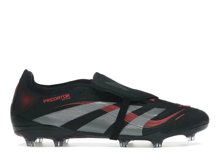 Мужские бутсы Adidas Predator Pro FG, черно-красные