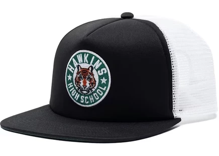 Мужская кепка Nike x Stranger Things Hawkins High, черная