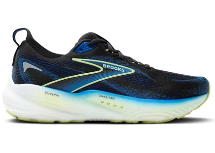 Мужские кроссовки Brooks Glycerin 22, черно-кобальтовые