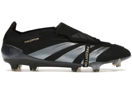 Футбольные бутсы Adidas Predator FG, черно/золотистые