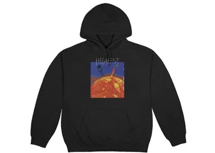 Мужское худи travis scott highest in the room sun, черное
