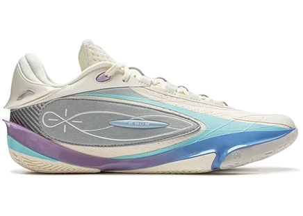 Мужские кроссовки Li-Ning Way of Wade 808, бело-фиолетовые