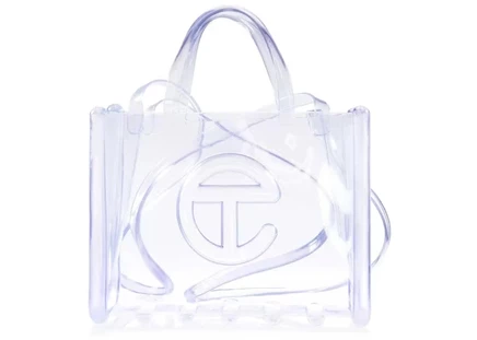 Унисекс сумка Telfar x Melissa Medium Jelly Shopper, прозрачная