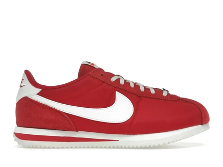 Женские кроссовки Nike Cortez, красно-молочные