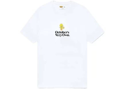 Мужская футболка OVO x Looney Tunes Tweety Bird, белая